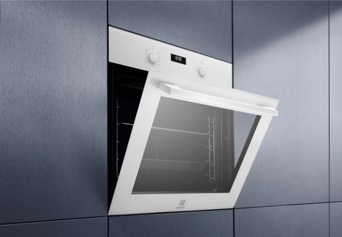 Духова шафа Electrolux електрична, 72л, A+, пара, дисплей, конвекція, телескопічні напрямні, білий
