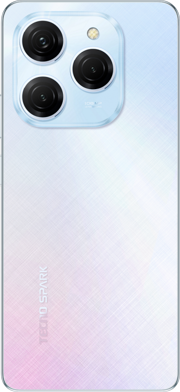 Смартфон TECNO Spark 20 PRO (KJ6) 6.78" 8/256ГБ, 2SIM, 5000мА•год, Frosty Ivory