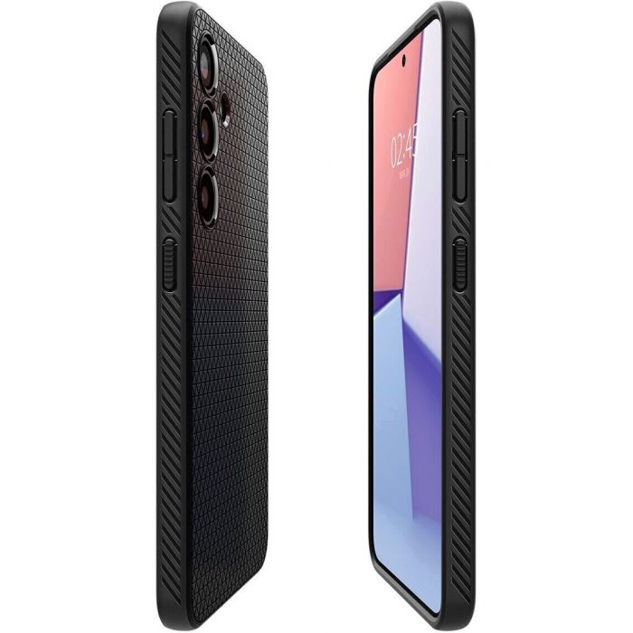 Чохол Spigen для Samsung Galaxy S24, Liquid Air, Matte Black