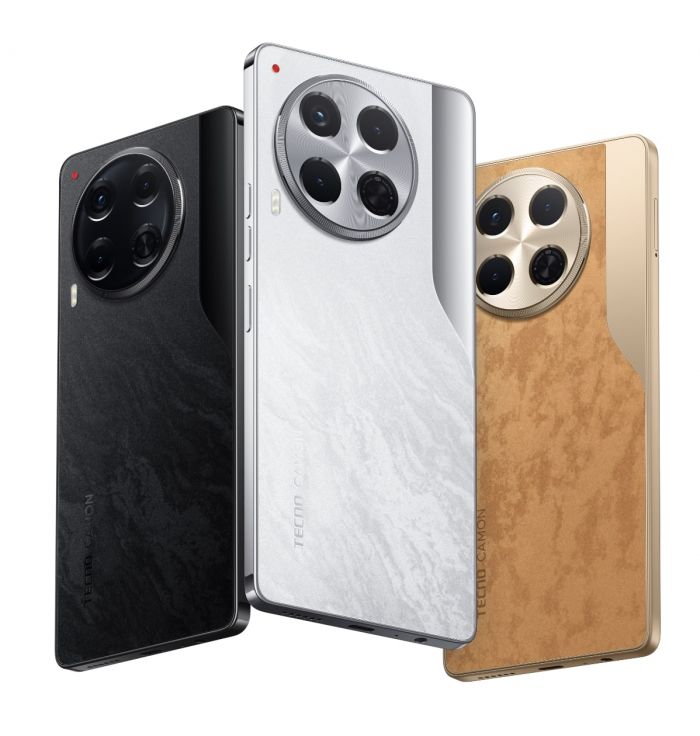 Смартфон TECNO Camon 30 (CL6) 6.78" 8/256ГБ, 2SIM, 5000мА•год, Uyuni Salt White