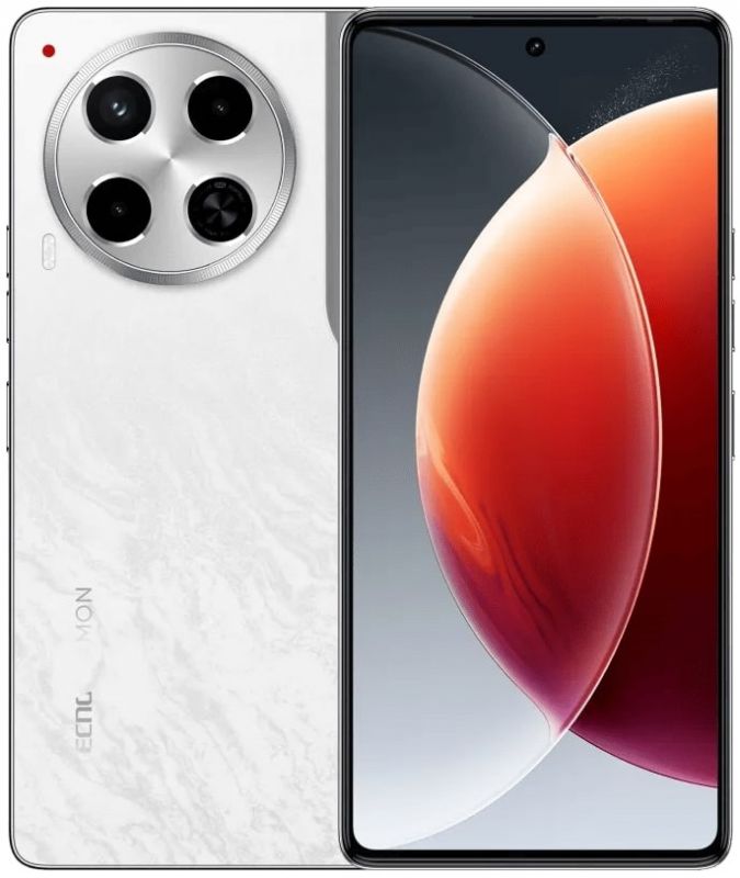 Смартфон TECNO Camon 30 (CL6) 6.78" 8/256ГБ, 2SIM, 5000мА•год, Uyuni Salt White