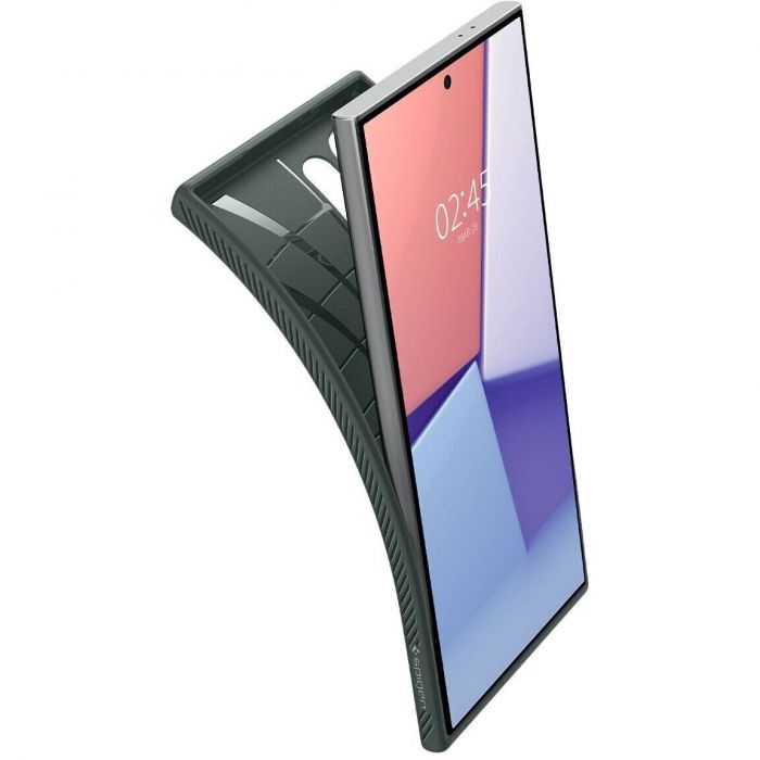 Чохол Spigen для Samsung Galaxy S24 Ultra, Liquid Air, Abyss Green