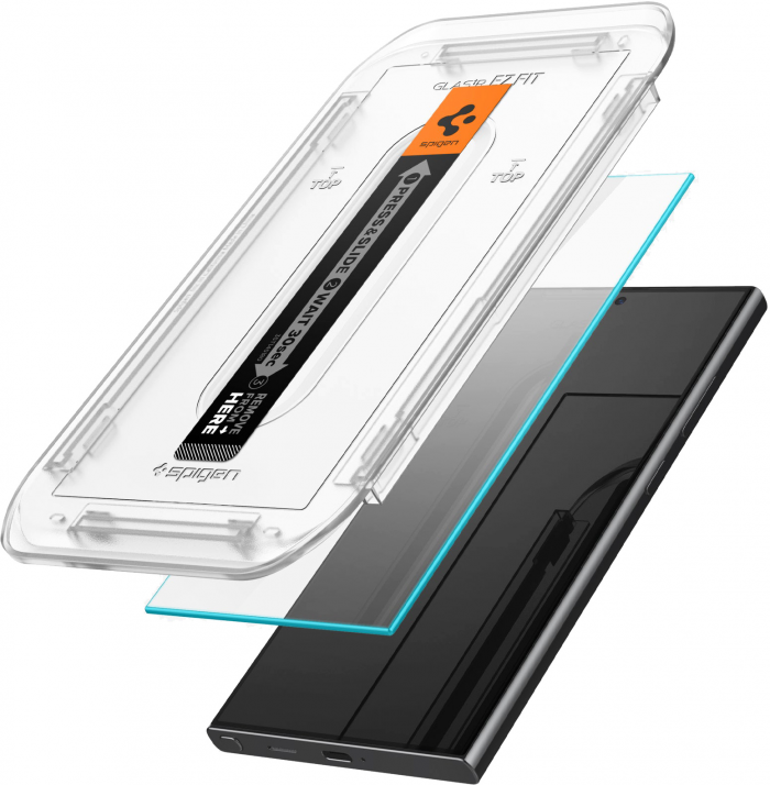 Скло Spigen для Samsung Galaxy S24 Ultra, tR EZ Fit HD, (2 Pack)