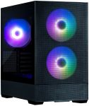 Корпус Zalman P30 Air без БЖ, 1xUSB3.0, 1xUSBType-C, 3x140мм ARGB, VGA 392мм, LCS ready, TG Side Panel, mATX, чорний