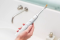 Щітка зубна електр. Philips, Sonicare DiamondClean 9000 Series, 62т. колив/хв, насадок-1, футляр, Bluetooth, білий