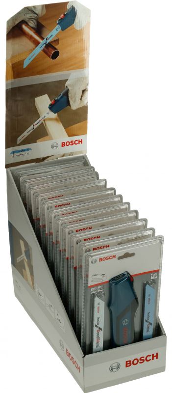 Рукоятка-тримач для шабельних полотен Bosch з 2 полотнами