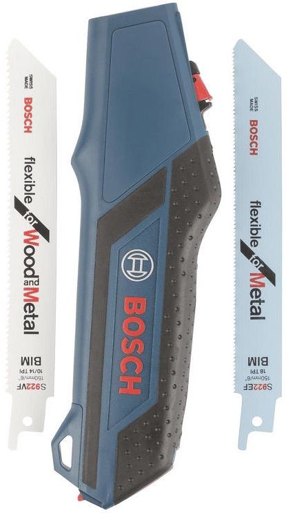 Рукоятка-тримач для шабельних полотен Bosch з 2 полотнами