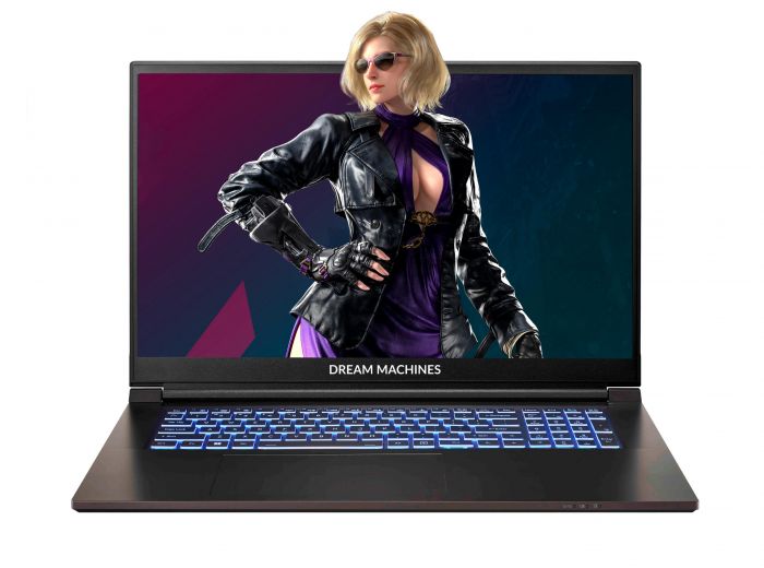 Ноутбук Dream Machines RG4050-17 17.3FHD IPS, Intel i7-14700HX, 32GB, F1TB, NVD4050-6, DOS, чорний