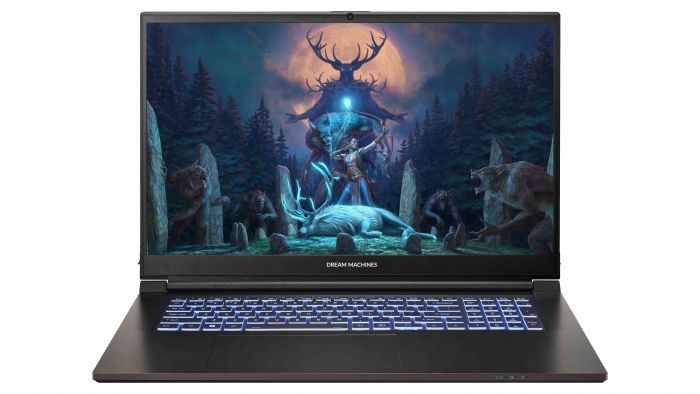Ноутбук Dream Machines RG4060-17 17.3FHD IPS, Intel i7-14700HX, 32GB, F1TB, NVD4060-8, DOS, чорний