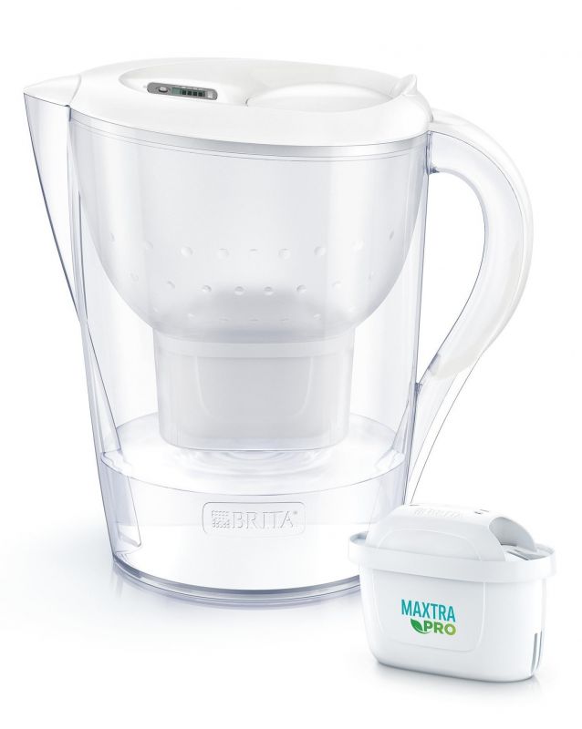 Фільтр-глечик Brita Marella XL Memo MXPro 3.5л (2л очищеної води) з фільтр-картриджем, синій