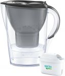 Фільтр-глечик Brita Marella Memo MXPro 2.4л (1.4л очищеної води) з фільтр-картриджем, графіт
