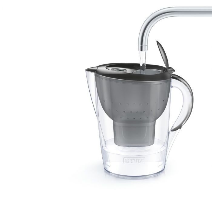 Фільтр-глечик Brita Marella Memo MXPro 2.4л (1.4л очищеної води) з фільтр-картриджем, графіт