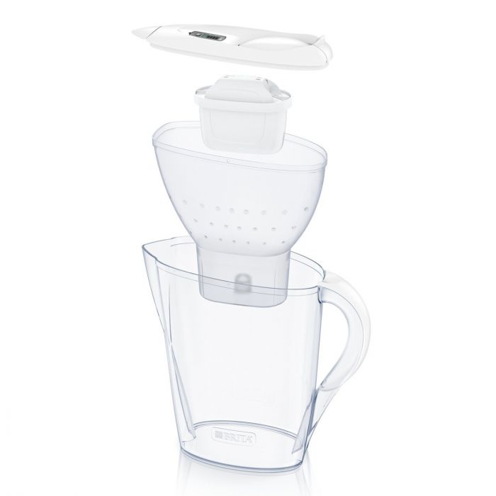 Фільтр-глечик Brita Marella XL Memo MXPro 3.5л (2л очищеної води) з фільтр-картриджем, синій