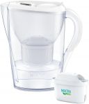 Фільтр-глечик Brita Marella Memo MXPro 2.4л (1.4л очищеної води) з фільтр-картриджем 3шт, білий