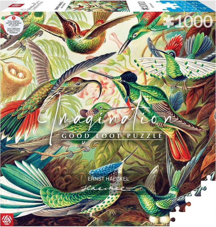 Пазл GoodLoot Imagination: Ernst Haeckel Hummingbirds 1000 ел.