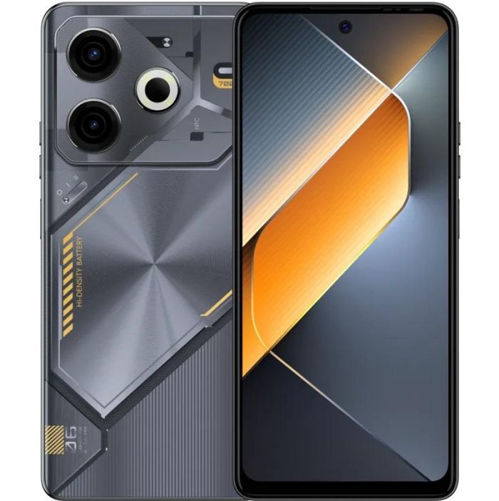 Смартфон TECNO POVA 6 NEO (LI6) 6.78" 8/128ГБ, 2SIM, 7000мА•год, Speed Black