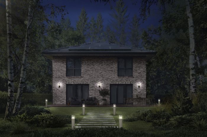 Cвітильник стовпчик LEDVANCE ENDURA CLASSIC EBRO 49см E27 чорний