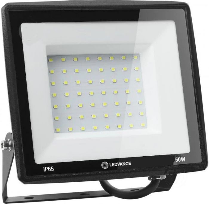 Прожектор LEDVANCE ECO 50Вт 5000Лм 6500K чорний