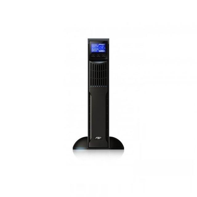 Джерело безперебійного живлення FSP Custos 2TL, 2000VA/1800W, RT2U, LCD, USB, RS232, 8xС13