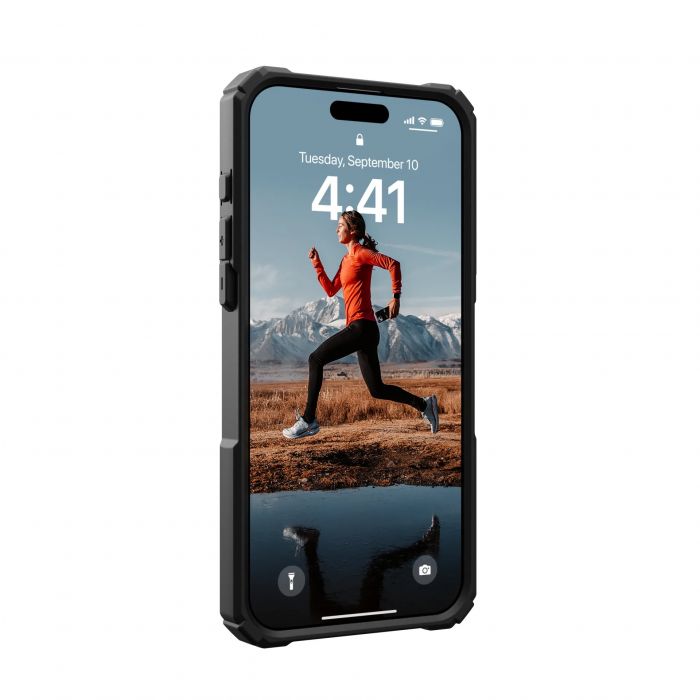 Чохол UAG для iPhone 15 Pro Max, Plasma XTE, Black/Orange