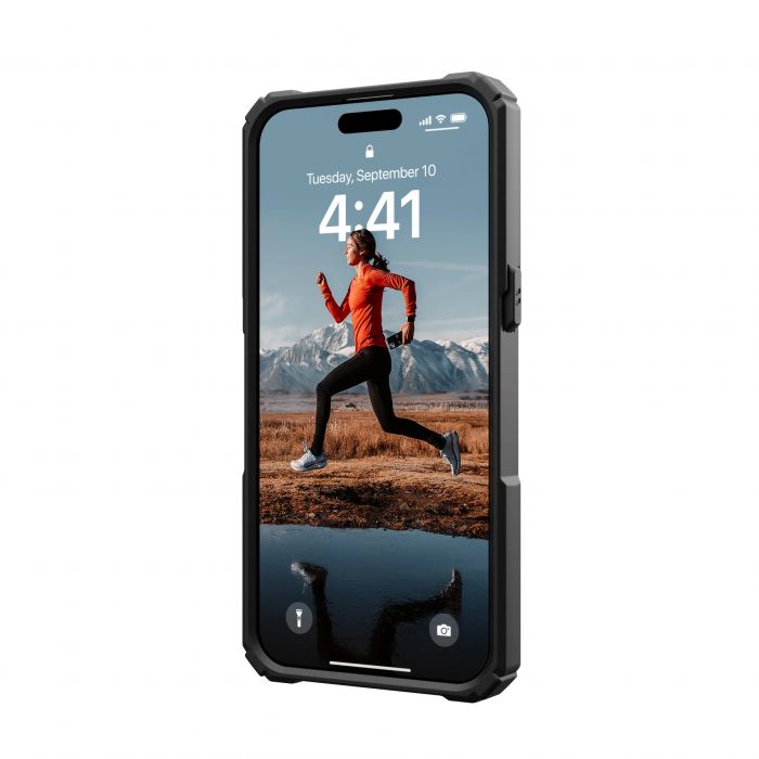 Чохол UAG для iPhone 15 Pro Max, Plasma XTE, Black/Orange