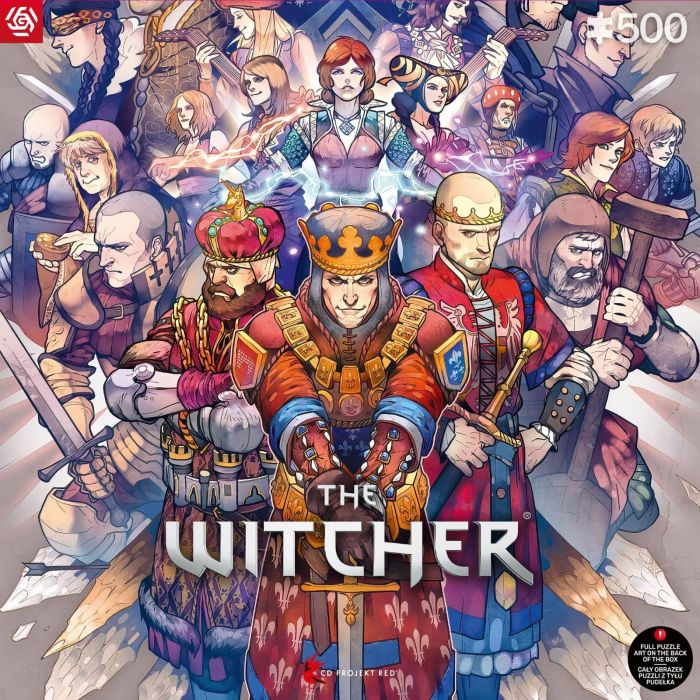 Пазл GoodLoot The Witcher Northern Realms 500 ел.