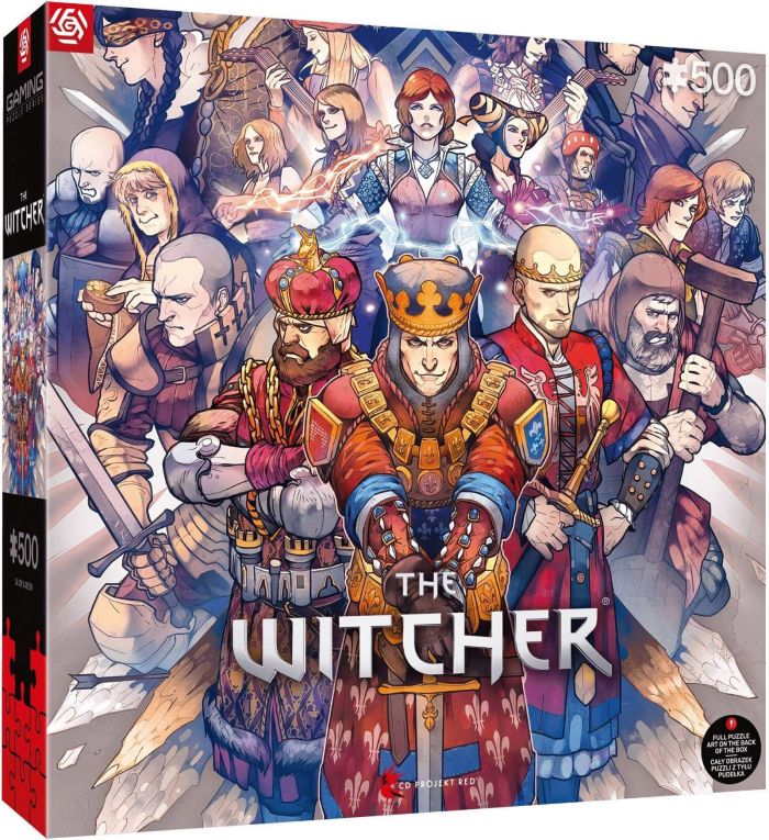 Пазл GoodLoot The Witcher Northern Realms 500 ел.