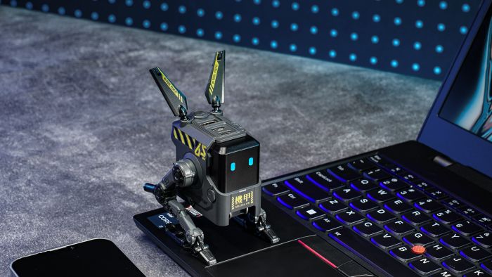 Зарядний пристрій мережевий GravaStar Alpha65 65Вт 2XUSB-C/USB-A, cірий