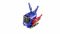 Зарядний пристрій мережевий GravaStar Alpha65 65Вт 2XUSB-C/USB-A, War-Damaged Blaze Blue