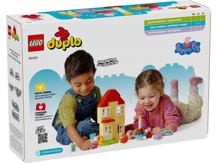 Конструктор LEGO DUPLO Peppa Pig Святковий будинок Пеппи