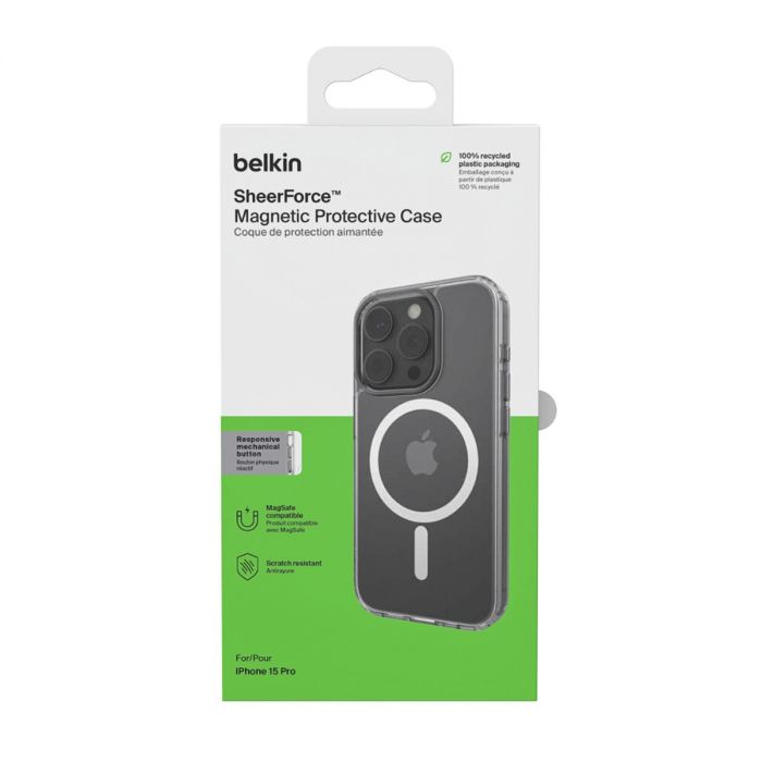 Чохол Belkin для iPhone 15 Pro Magnetic Protective Case