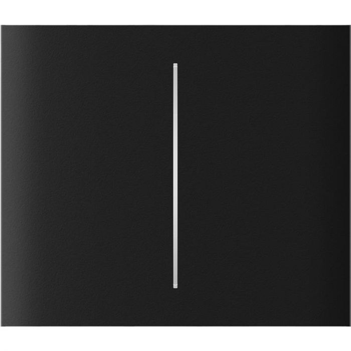Кнопка центральна для двоклавішного вертикального вимикача Ajax CenterButton Vertical 2-gang for LightSwitch, Jeweler, бездротовий, чорний