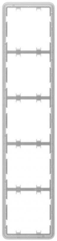 Рамка для вимикача на 5 секції Ajax Frame 5 seats for LightSwitch Vertical