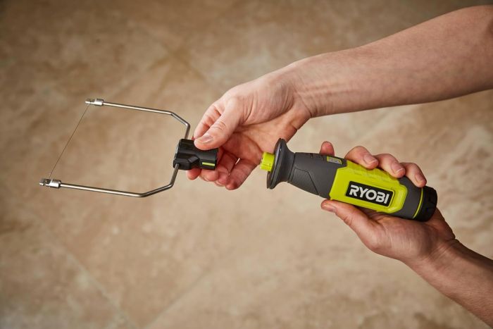 Термоніж Ryobi RHC4-120G акумуляторний 4В USB Lithium 450 градусів 5 змінних насадок АКБ 1х2Аг