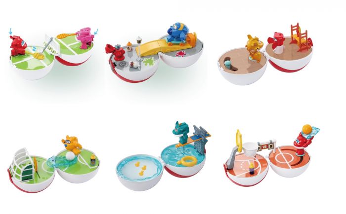 Ігровий набір Super Wings Mini Playset Всесвітні спортивні ігри в ас.