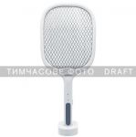 Електричний знищувач комах Ardesto, сітка 3000 В, аккум. 1200 мА•ч, USB зарядка