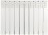 Радіатор біметалевий AAA 500/80 10 секцій 556х76х78мм бокове підкл. 1800 Вт білий
