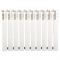 Радіатор біметалевий AAA 500/96 10 секцій 546x80x96мм бокове підкл. 1900 Вт білий