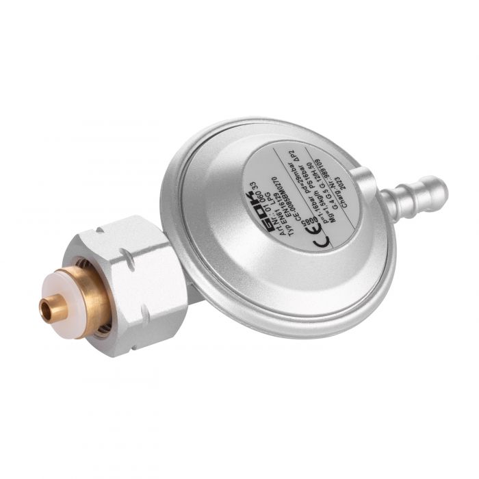 Комплект GOK підключення газового балону з вентилем Shell та KLF (редуктор 1шт, шланг 2м, хомут 2шт)