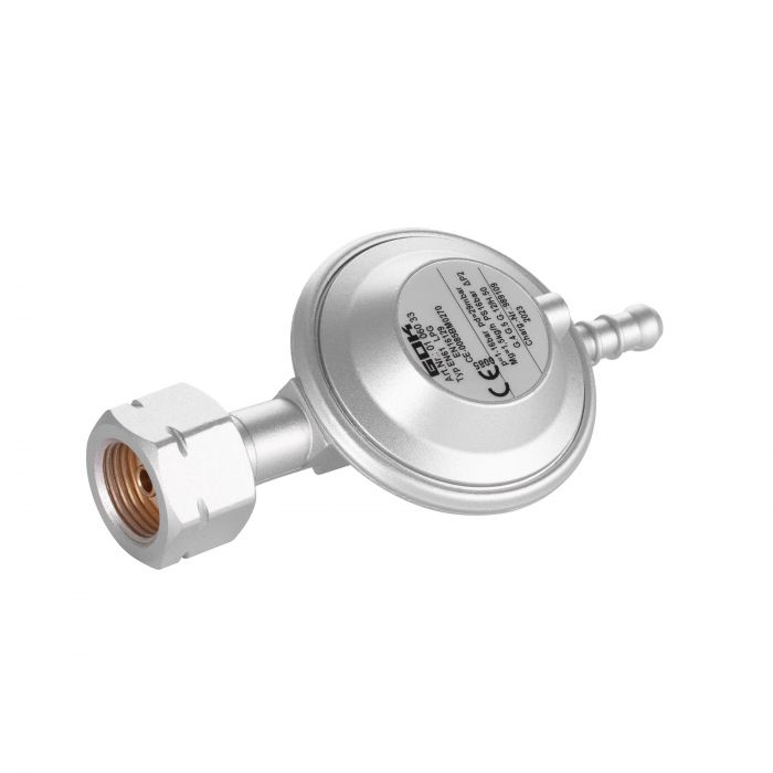 Комплект GOK підключення газового балону з вентилем Shell та KLF (редуктор 1шт, шланг 2м, хомут 2шт)