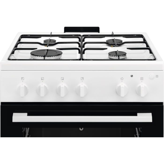 Плита Electrolux газова, 59л, 60x60см, білий