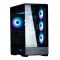 Корпус Zalman P50 DS без БЖ, 2xUSB3.0, 1xUSBType-C, 4x120мм ARGB, VGA 435мм, LCS ready, TG Side Panel, ATX, чорний