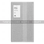 Рушник махровий Ardesto Essence 30х50см, 100% бавовна, сірий