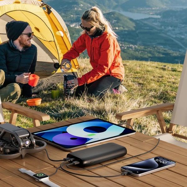 Акумулятор портативний літій-іонний Power Bank Belkin 26000мА·год, 32Вт, USB-A/USB-C PD PPS, чорний