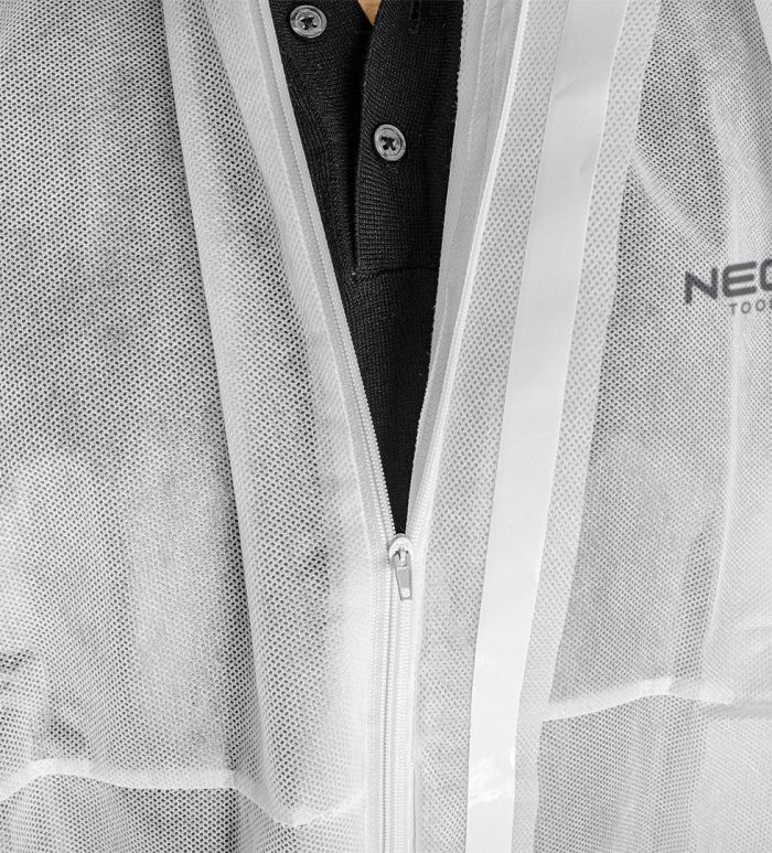 Костюм для фарбування Neo Tools, матеріал нетканий поліпропілен, щільність 50 г/м2, розмір М, білий