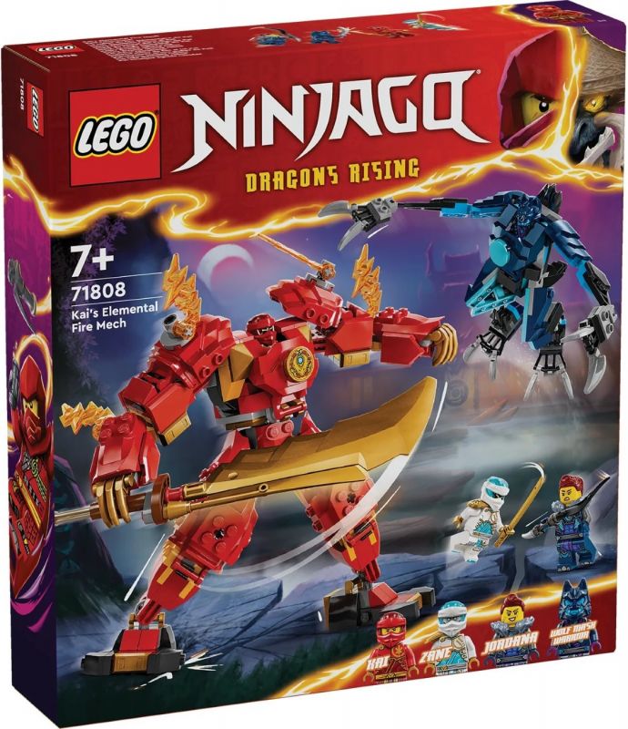 Конструктор LEGO NINJAGO Робот вогняної стихії Кая