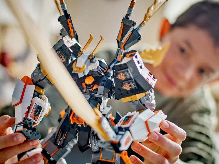 Конструктор LEGO NINJAGO Драконовий робот-титан Коула