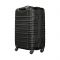Валіза Wenger, Amplar, середня, пластик, 4 колеса, чорна