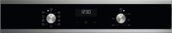 Духова шафа Electrolux електрична, 65л, А, пара, дисплей, конвекція, телескопічні напрямні, чорний