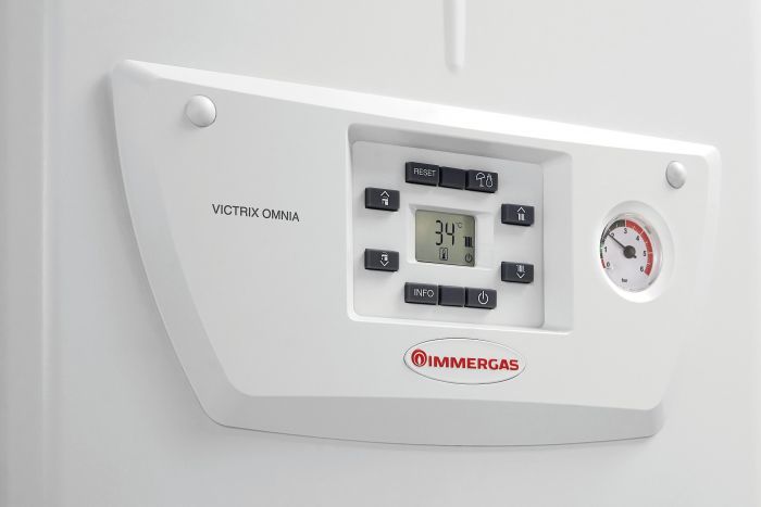 Котел газовий Immergas Victrix Omnia конденсаційний двоконтурний 20/25кВт